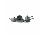 5 Piece Cookware Set, Stone Grey - Anko