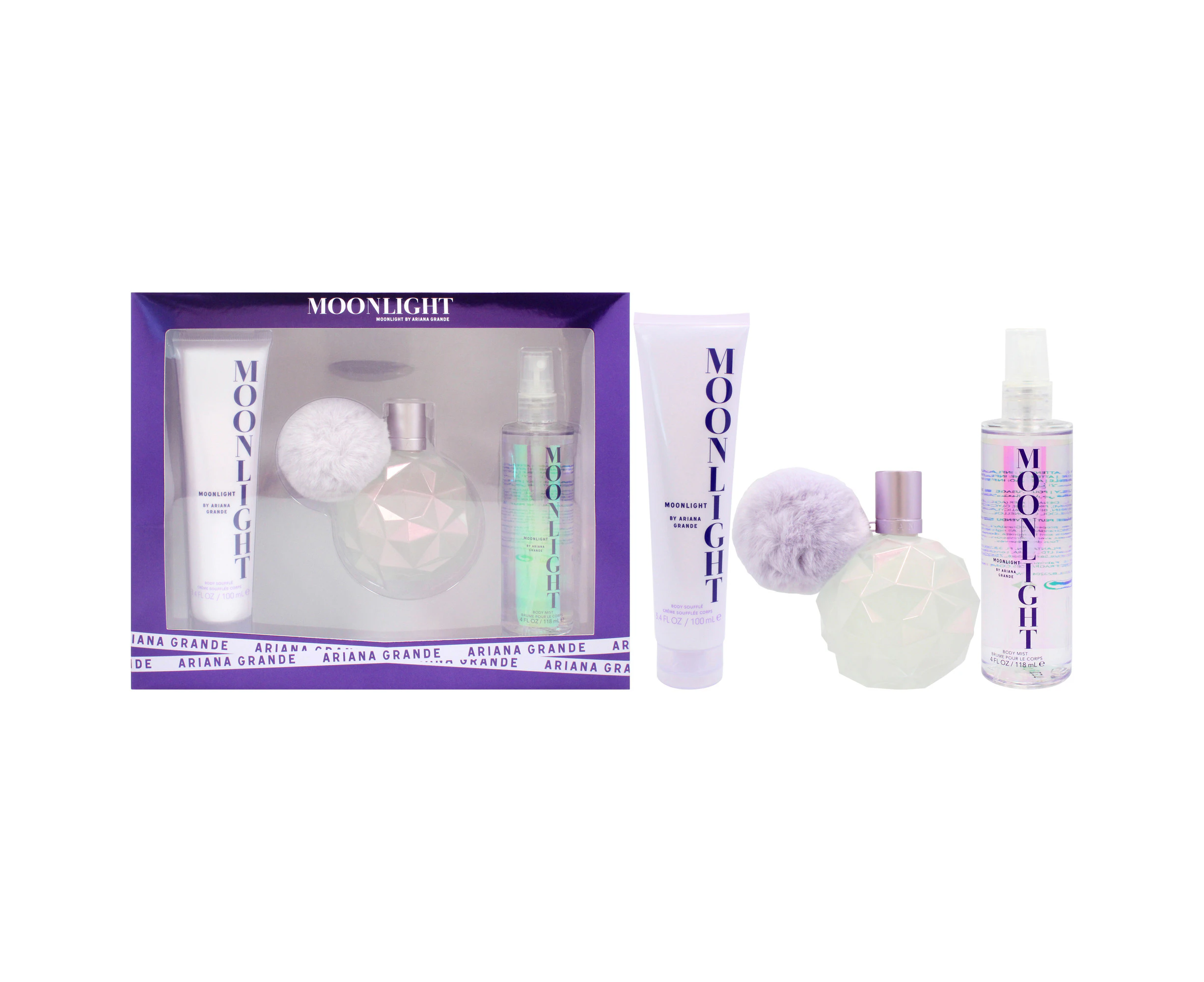 Ariana Grande Moonlight Set  EDP & Body Mist & Body Lotion 100ml 120ml