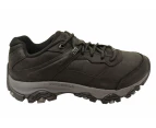 Merrell Mens Moab Adventure 3 Comfortable Leather Hiking Shoes - Black