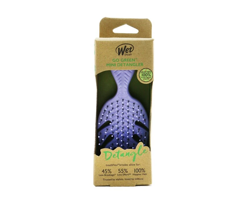 Wet Brush Go Green Mini Detangler  # Purple 1pc