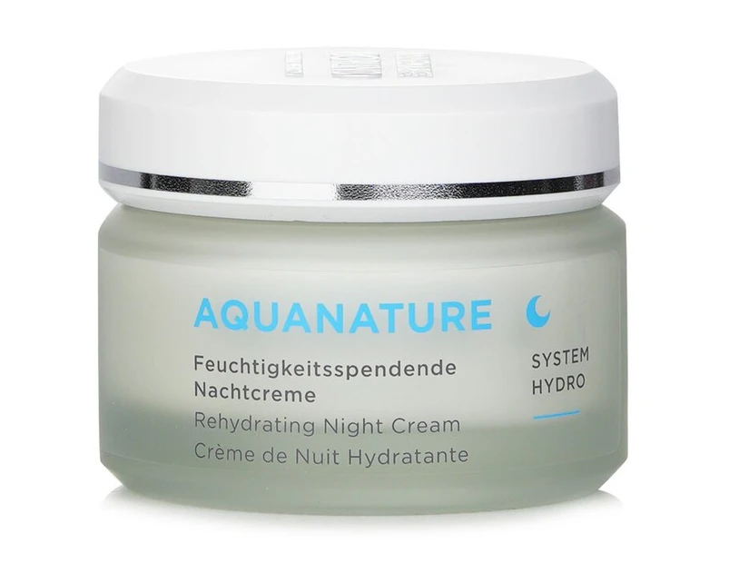 Annemarie Borlind Aquanature System Hydro Rehydrating Night Cream  For Dehydrated Skin 50ml/1.69oz