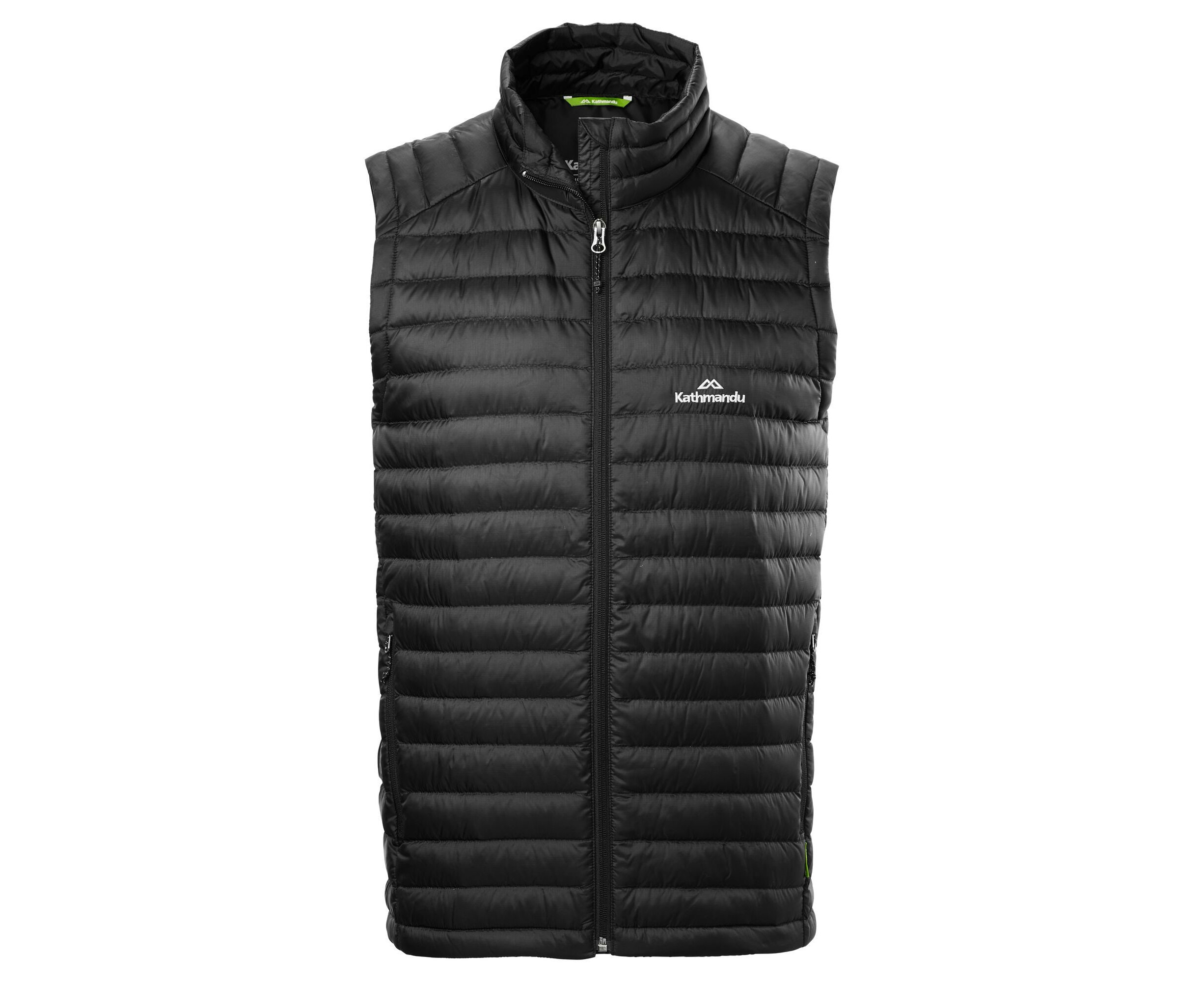 Kathmandu Heli Lightweight Water Repellent Warm Mens Down Puffer Vest v3 Men s Puffer Jacket Black Catch