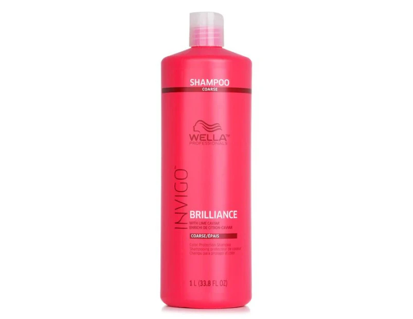 Wella Invigo Brilliance Color Protection Shampoo  # Coarse 1000ml/33.8oz