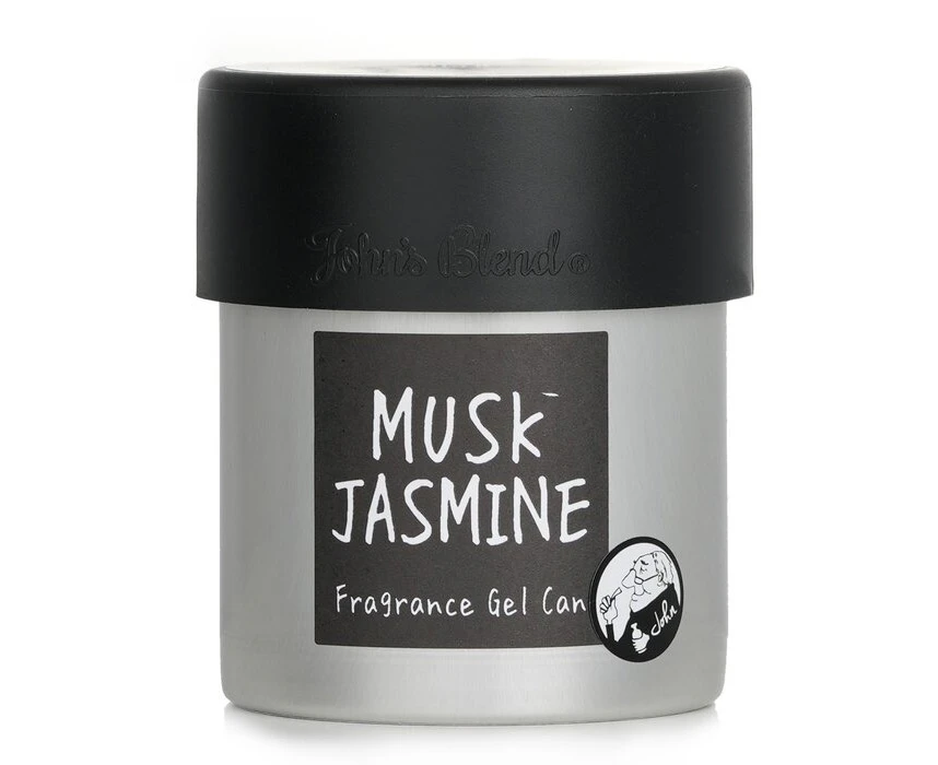 John's Blend Fragrance Gel Can  Musk Jasmine 85g