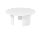 Cooper & Co. Taupo Coffee Tables Set of 2 Curved Legs in White