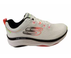 Skechers Womens Relaxed Fit D Lux Fitness New Moxie Shoes - White Multi