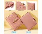 Wallet for Women, Womens Wallet Card Holder, Small Bifold RFID Blocking Purse, Cute Small Leather Pocket Wallet for Women, Girls, Ladies Mini Short