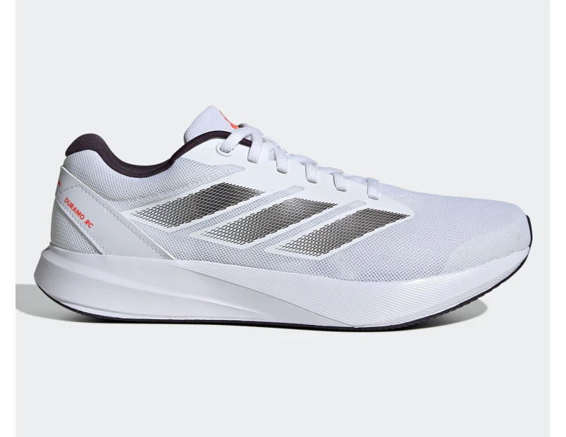 Adidas Unisex Duramo RC Running Shoes - Cloud White/Aurora Met./Solar Red