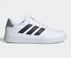 Adidas Women's Courtblock Sneakers - Cloud White/Core Black/Silver Metallic