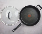 Tefal 30cm Specialty Hard Anodised Non-Stick Sauté Pan w/ Lid