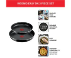 Tefal 3-Piece Ingenio Easy On Non-Stick Frypan Set