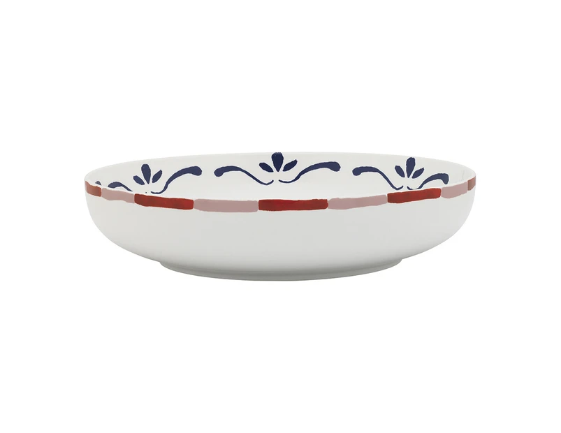 Porto Cucina 32cm Porcelain Serving Salad Food Dish Bowl Tableware Round Fiore