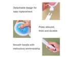 Dual-Sided Back Scrubber for Shower, Wet and Dry Body Brush Exfoliator, Shower Brush for Body Men Women
