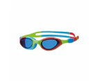 Zoggs Super Seal Junior Goggles -  Red/Blue - Blue