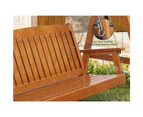 ALFORDSON Swing Chair Outdoor Furniture Wooden Garden Canopy Teak XL