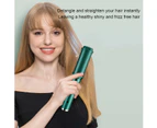 Portable Mini Cordless Hair Straightener with Travel Size USB Rechargeable 2600mAh,Hot Hair Straightener Brush,Professional Heated Brush for Short H