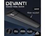 Devanti Electric Radiant Strip Heater Outdoor 2400W