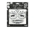 Moon Terror Face Jewels Sugar Skull Special Effect Size: One Size