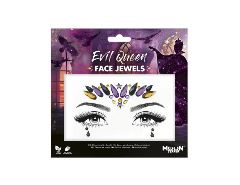 Moon Terror Face Jewels Evil Queen Special Effect Size: One Size