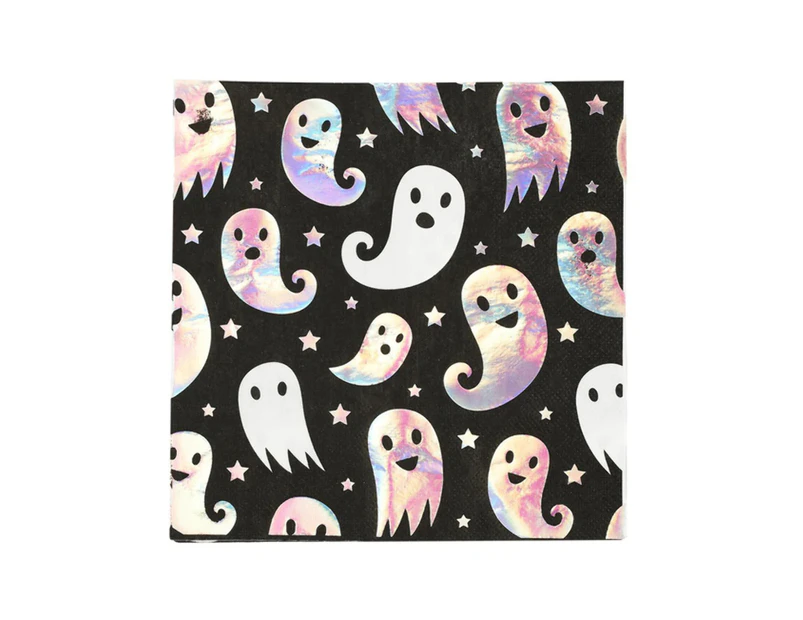 Ghost Tableware Party Napkins Size: One SIze
