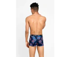 3 x Bonds Guyfront Microfibre Trunks Mens Underwear New Floral Dm3 Cotton - New Floral