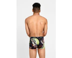 3 x Mens Bonds Microfibre Guyfront Trunk Underwear Take A Topic Kf5 Elastane/Polyester - Take A Topic (KF5)