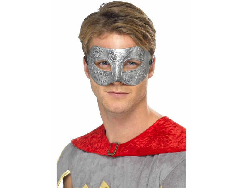Metallic Warrior Colombina Eyemask Costume Accessory Size: One Size Fits Most
