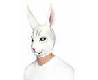 Rabbit Latex Mask Costume Accessory Size: One Size Fits Most