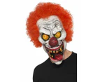 Twisted Clown Latex Mask Costume Accessory Size: One Size Fits Most