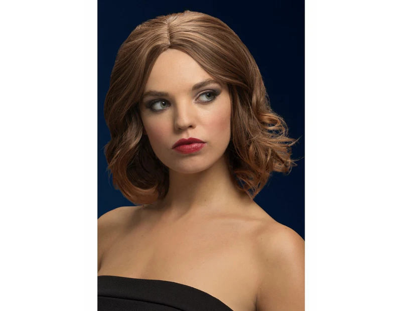 Fever Olivia Wig Light Brown Costume Accessory Size: One Size