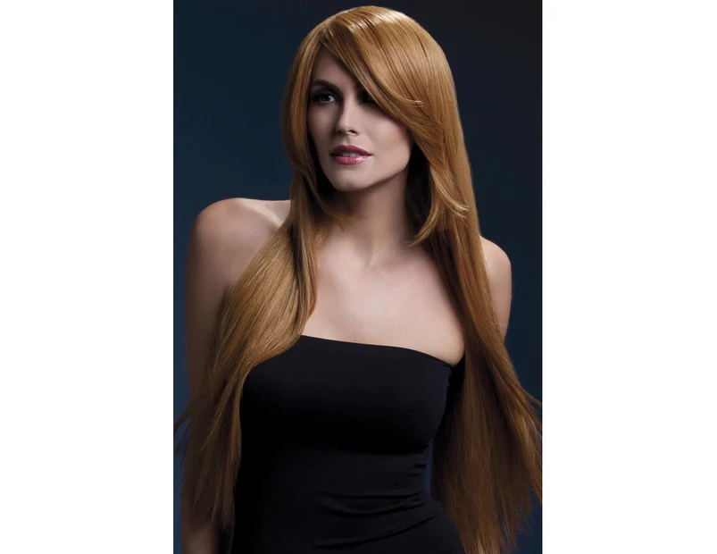 Fever Amber Wig Auburn Costume Accessory Size: One Size Fits Most