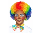 Rainbow Clown Child Wig Costume Accessory Size: Child
