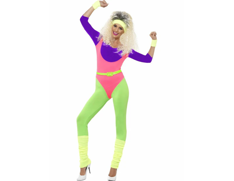 80's Work Out Adult Costume Size: Extra Small