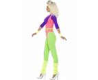 80's Work Out Adult Costume Size: Small