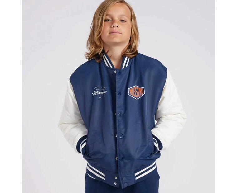 Mossimo Varsity Jacket - Boston - Blue