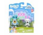 2pc Bluey S10 Action Figures Pack Kids/Childrens Toy 2.5''/6.35cm Assorted 3y+