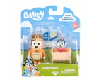 2pc Bluey S10 Action Figures Pack Kids/Childrens Toy 2.5''/6.35cm Assorted 3y+