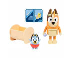 2pc Bluey S10 Action Figures Pack Kids/Childrens Toy 2.5''/6.35cm Assorted 3y+