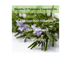 Rosemary Oil For Thin Hair Care, Hair Loss, Scalp, Beard, Hair Growth 10ml. 100% Pure Essential Oil