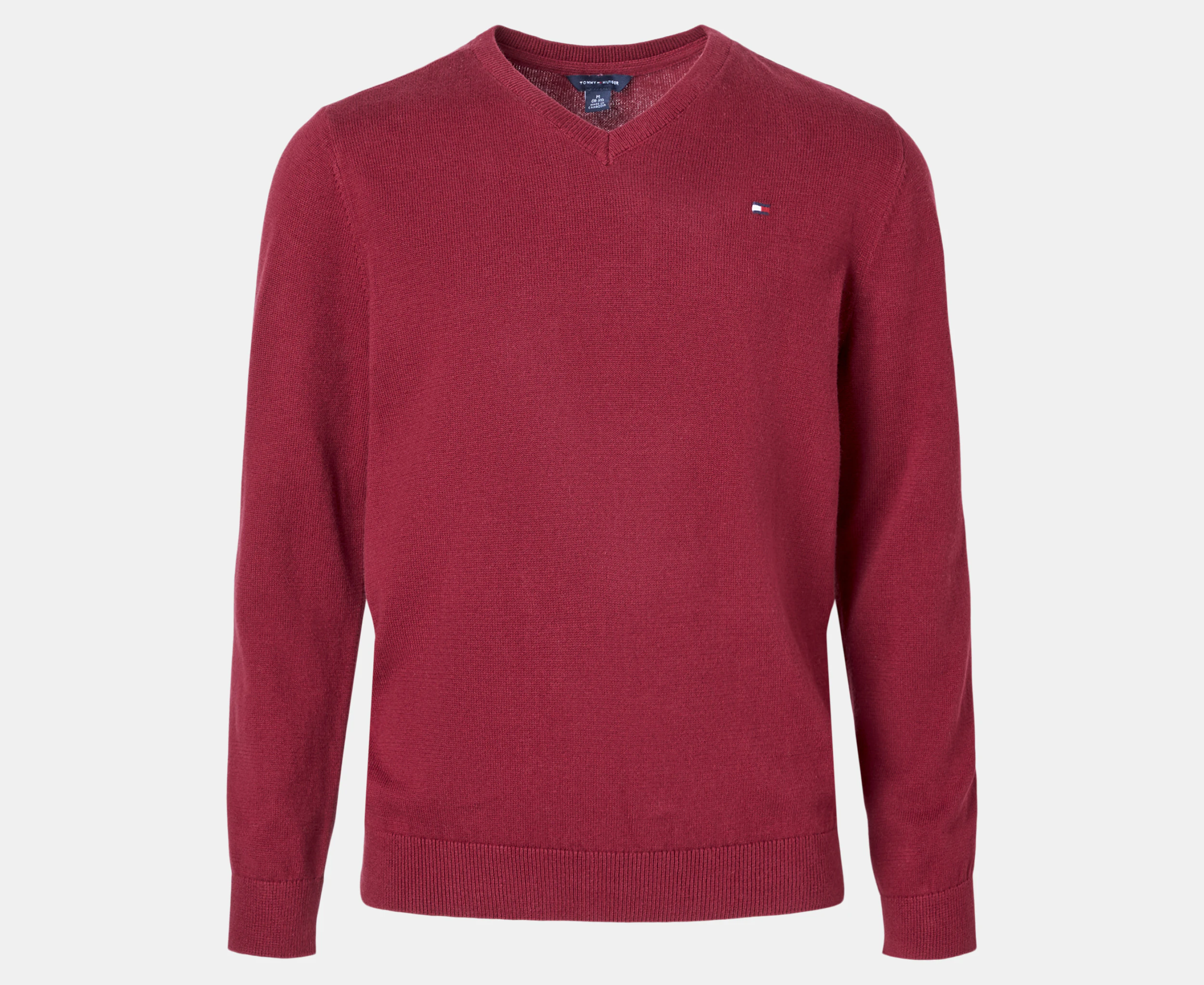 Tommy Hilfiger Boys' Essential V-Neck Sweater - Rouge