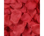 1000 Pcs Silk Rose Petals Elegant Wedding & Event Decoration - Burgundy