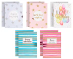 Cards Only Mixed Vertical Birthday Cards w/ Envelopes 10-Pack - Randomly Selected