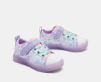 Skechers Toddler Girls' Twinkle Toes Sparks Ice Dreamsicle Light-Up Sneakers - Lavender/Multi