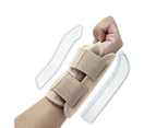 1Pair Carpal Tunnel Wrist Brace Night Sleep Wrist Support Wrist Splint Pain - Grey