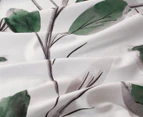 CleverPolly Sally Reversible Quilt Cover Set - Green/White