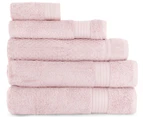 Glasshouse Tahiti Candle 350g + Sheraton Egyptian Cotton 5-Piece Towel Set - Pink Mist
