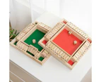 Shut The Box Game Wooden Board Number Drinking Dice Toy Family Traditional Au Dm - Red #1