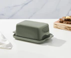 Maxwell & Williams Indulgence Butter Dish - Sage