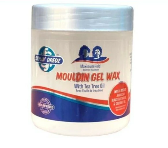 Stylin' Dredz Mouldin' Gel Wax Clear 500mL (16.91oz)