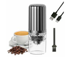 Electric Coffee Grinder, Small Cordless Coffee Grinder with Adjustable Coarseness, Portable Automatic Ceramic Conical Burr Mill, for Espresso,Pour